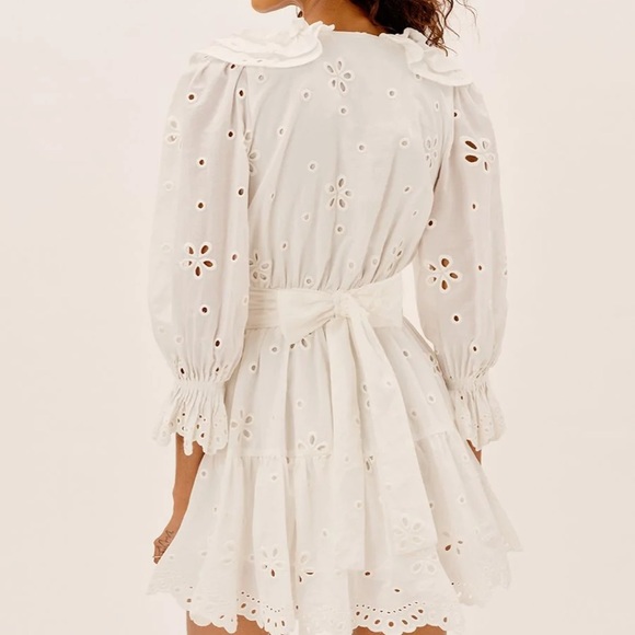 For love and lemons nwot but still have detected tags XL Serena eyelet dress - Picture 11 of 13